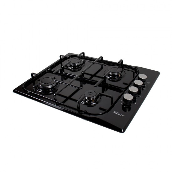 Pachet Cuptor incorporabil 1857, capacitate 51L , Electric, Negru, Plita incorporabila Email 0034, 60x50x15cm, Gaz butelie sau gaz natural duze de schimb incluse, Hota 1 motor, putere 140W, 1895, 60X50 cm