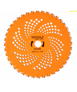 Disc motocositoare 40T Vidia, 255 x 25.4 x 2 mm, Power