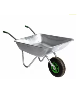 Roaba metalica Micul Fermier 80L cuva otel zincat G01