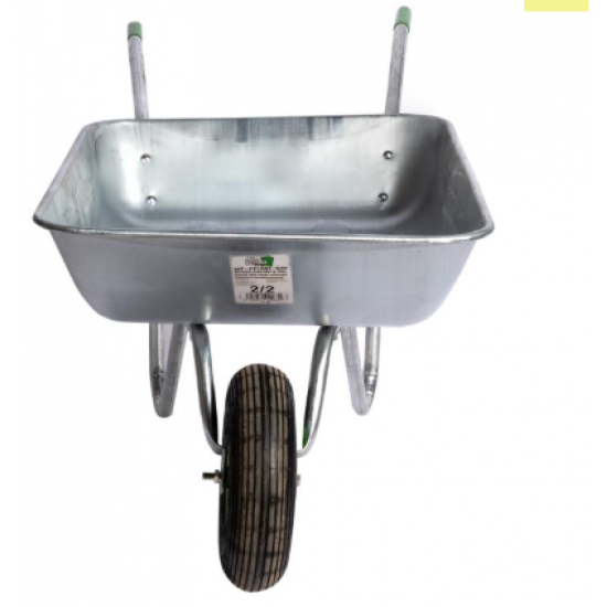 Roaba metalica Micul Fermier 80L cuva otel zincat G01
