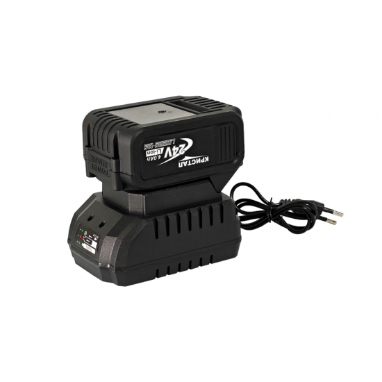 Trusa 4 piese cu 3 ACUMULATORI, autofiletanta, rotopercutor, polizor unghiular, bormasina impact, 24V, 4Ah