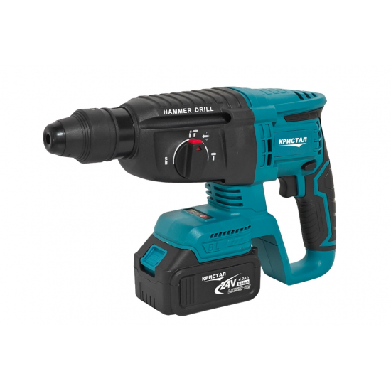 Trusa 4 piese cu 3 ACUMULATORI, autofiletanta, rotopercutor, polizor unghiular, bormasina impact, 24V, 4Ah