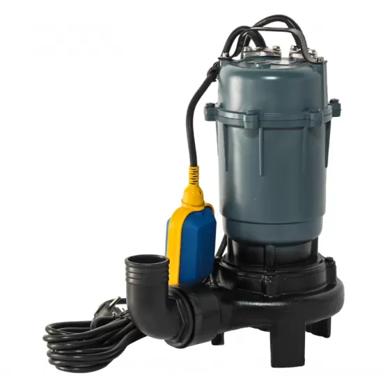 Pompa apa murdara DDT cu tocator exterior si flotor, 2600 W, 12 mc/h, 12 m refulare Pompa apa murdara DDT cu tocator exterior si flotor, 2600 W, 12 mc/h, 12 m refulare