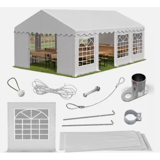 Cort de Evenimente 3x8 m, UV 500g/mp Cort de Evenimente 3x8 m, UV 500g/mp