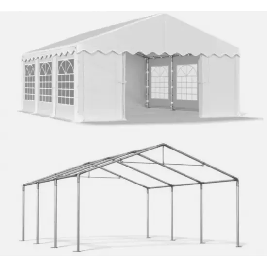Cort de Evenimente 4x6 m, UV 500g/mp Cort de Evenimente 4x6 m, UV 500g/mp