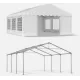 Cort de Evenimente 4x6 m, UV 500g/mp Cort de Evenimente 4x6 m, UV 500g/mp