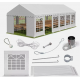 Cort de Evenimente 3x10 m, UV 500g/mp