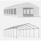 Cort de Evenimente 3x10 m, UV 500g/mp Cort de Evenimente 3x10 m, UV 500g/mp