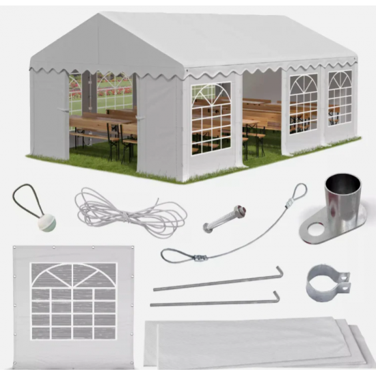 Cort de Evenimente 4x8 m, UV 500g/mp
