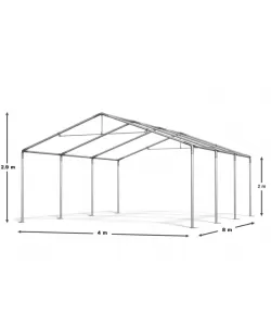 Cort de Evenimente 4x8 m, UV 500g/mp