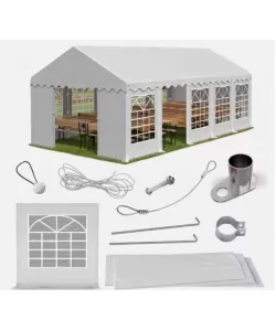 Cort de Evenimente 4x10 m, UV 500g/mp