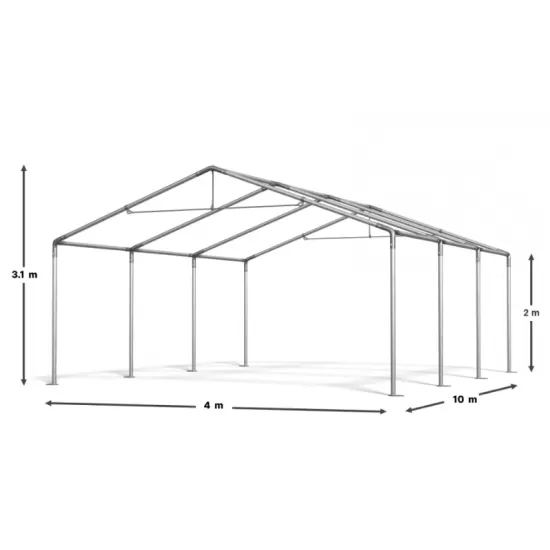 Cort de Evenimente 4x10 m, UV 500g/mp Cort de Evenimente 4x10 m, UV 500g/mp