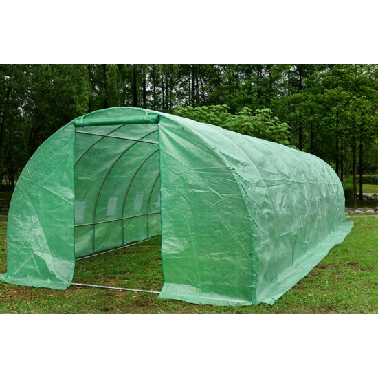 Solar legume 2 x 2 x 2m, folie 180g/m2 : Cadou Sistem de irigare + Ata palisare + Set rasadire plante