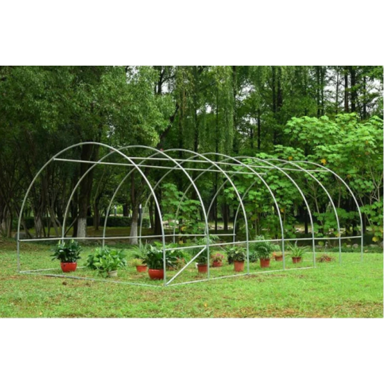 Solar legume 2 x 2 x 2m, folie 180g/m2 : Cadou Sistem de irigare + Ata palisare + Set rasadire plante