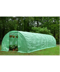 Solar legume 4 x 12 x 2.30m, folie 180g/m2 : Cadou Sistem de irigare + Ata palisare + Set rasadire plante