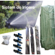 Solar legume 4 x 12 x 2.30m, folie 180g/m2 : Cadou Sistem de irigare + Ata palisare + Set rasadire plante