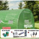 Solar legume 4 x 6 x 2.30m, folie 180g/m2 : Cadou Sistem de irigare + Ata palisare + Set rasadire plante