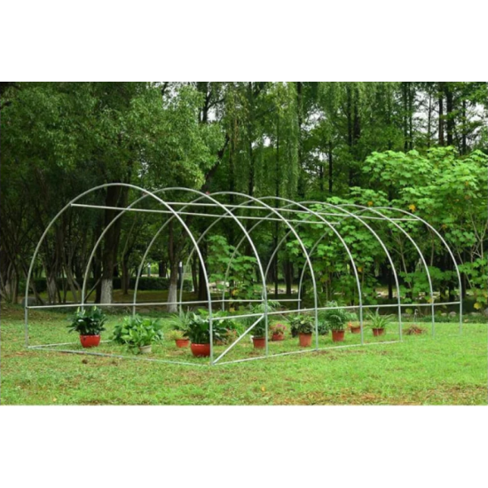 Solar legume 4 x 6 x 2.30m, folie 180g/m2 : Cadou Sistem de irigare + Ata palisare + Set rasadire plante