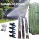 Solar legume 4 x 8 x 2.30m, folie 180g/m2 : Cadou Sistem de irigare + Ata palisare + Set rasadire