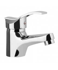 Baterie pentru lavoar Sanitec SN0015, Monocomanda, Crom