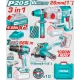 TOTAL - KIT COMBO 20V -4.0Ah - MASINA DE GAURIT CU IMPACT, POLIZOR UNGHIULAR , CIOCAN ROTOPERCUTOR ( TOTAL - KIT COMBO 20V -4.0Ah - MASINA DE GAURIT CU IMPACT, POLIZOR UNGHIULAR , CIOCAN ROTOPERCUTOR (