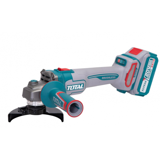 TOTAL - KIT COMBO 20V -4.0Ah - MASINA DE GAURIT CU IMPACT, POLIZOR UNGHIULAR , CIOCAN ROTOPERCUTOR (