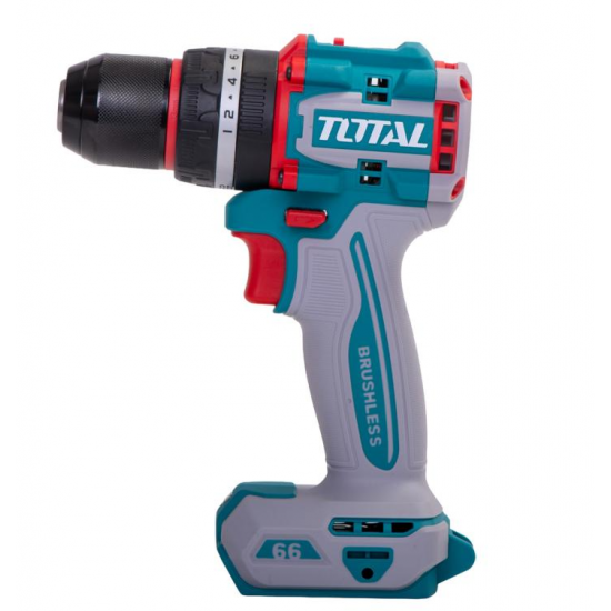 TOTAL - KIT COMBO 20V -4.0Ah - MASINA DE GAURIT CU IMPACT, POLIZOR UNGHIULAR , CIOCAN ROTOPERCUTOR (