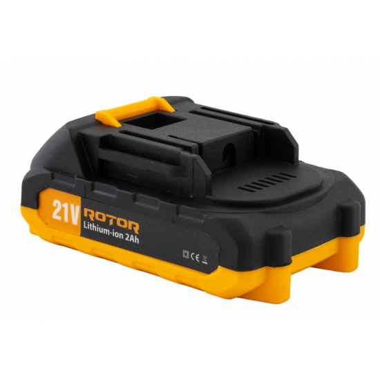 Mini drujba 8 inch pe acumulator cu 2 acumulatori 21V /2Ah si incarcator ROTOR RBS-82