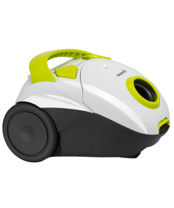 Aspirator cu sac Hausberg HB2080VR, 700W, Capacitate 1.5L - Alb/Verde