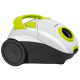 Aspirator cu sac Hausberg HB2080VR, 700W, Capacitate 1.5L - Alb/Verde