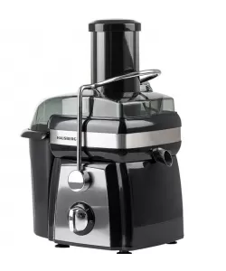 Storcator de fructe si legume Hausberg HB-7540, 1000 W, 2 viteze, recipient pulpa 1 l, recipient suc 1 l, accesoriu impingere, negru + argintiu Storcator de fructe si legume Hausberg HB-7540, 1000 W, 2 viteze, recipient pulpa 1 l, recipient suc 1 l, accesoriu impingere, negru + argintiu