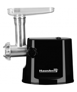 Masina de tocat carne Hausberg HB-3415NG,1000 W, 1Kg/min, Negru