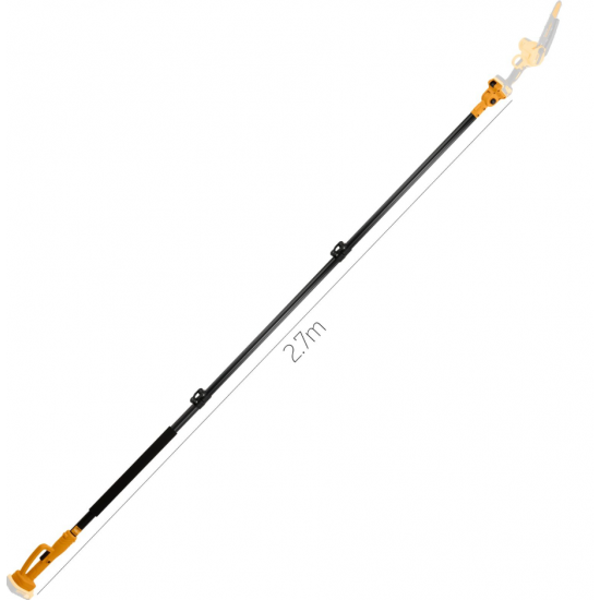 Extensie prelungire telescopica 1-2.7 m pentru mini fierastrau si foarfeca de gradina pe acumulator ROTOR RHB-2.7M