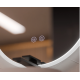 Oglinda LED Ovala 50x80cm, Llexort Touch, Sistem Dezaburire, Dimabila