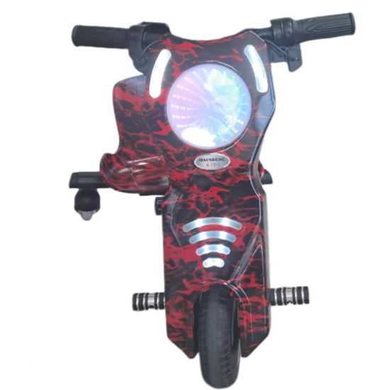 Tricicleta electrica drift pentru copii HAUSBERG HB-KD04RS,*Putere: motor 150-200W Bluetooth, 3 niveluri viteza, suspensie spate, autonomie 8-12 km, tip de incarcare 3h, accesorii