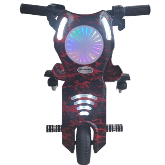Tricicleta electrica drift pentru copii HAUSBERG HB-KD04RS,*Putere: motor 150-200W Bluetooth, 3 niveluri viteza, suspensie spate, autonomie 8-12 km, tip de incarcare 3h, accesorii
