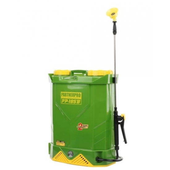 Pompa de stropit cu acumulator 18L PartnerPro PP-18SB, 12V / 8Ah, 2.6 L/min
