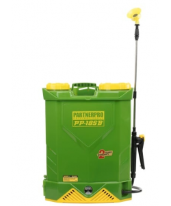 Pompa de stropit cu acumulator 18L PartnerPro PP-18SB, 12V / 8Ah, 2.6 L/min