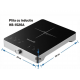 Plita cu inductie - Hausberg HB-1526AB, 2000W, control tactil, o zona de gatit