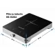 Plita cu inductie - Hausberg HB-1526AB, 2000W, control tactil, o zona de gatit Plita cu inductie - Hausberg HB-1526AB, 2000W, control tactil, o zona de gatit