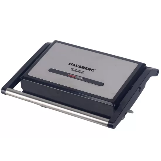 Sandwich maker & grill HAUSBERG HB-539IN, 1100-1300W, Termostat reglabil, Placi acoperite cu granit, Corp din Inox Sandwich maker & grill HAUSBERG HB-539IN, 1100-1300W, Termostat reglabil, Placi acoperite cu granit, Corp din Inox