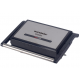 Sandwich maker & grill HAUSBERG HB-539IN, 1100-1300W, Termostat reglabil, Placi acoperite cu granit, Corp din Inox