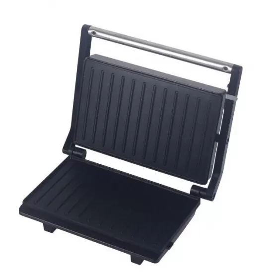 Sandwich maker & grill HAUSBERG HB-539IN, 1100-1300W, Termostat reglabil, Placi acoperite cu granit, Corp din Inox Sandwich maker & grill HAUSBERG HB-539IN, 1100-1300W, Termostat reglabil, Placi acoperite cu granit, Corp din Inox