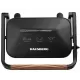 Sandwich-maker Grill HAUSBERG HB-632, 1100-1300 W, Panini, Placi nonaderente, Maner rece, Negru Sandwich-maker Grill HAUSBERG HB-632, 1100-1300 W, Panini, Placi nonaderente, Maner rece, Negru