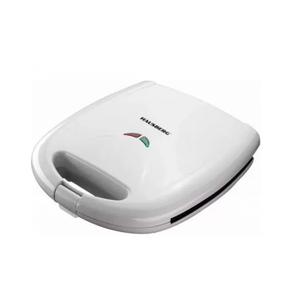 Sandwich Maker Hausberg HB-3522AB, 1200 W , culoare alb, avertizare led, model grill Sandwich Maker Hausberg HB-3522AB, 1200 W , culoare alb, avertizare led, model grill