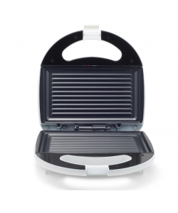 Sandwich Maker Hausberg HB-3522AB, 1200 W , culoare alb, avertizare led, model grill