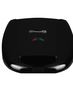 Sandwich Maker Hausberg HB-3522NG, 1200 W , culoare negru, avertizare led, model grill Sandwich Maker Hausberg HB-3522NG, 1200 W , culoare negru, avertizare led, model grill