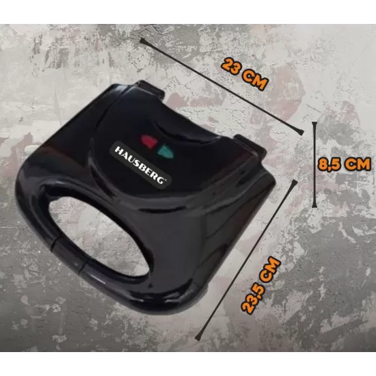 SANDWICH MAKER HB-3510 NEGRU, 700-800W SANDWICH MAKER HB-3510 NEGRU, 700-800W