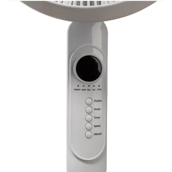 Ventilator de Podea 16" BÖHM BF403RC-5B Număr viteze 3, 45W, Reglaj pe inaltime pana la 125 cm, Functie de oscilatie 75° Ventilator de Podea 16" BÖHM BF403RC-5B Număr viteze 3, 45W, Reglaj pe inaltime pana la 125 cm, Functie de oscilatie 75°