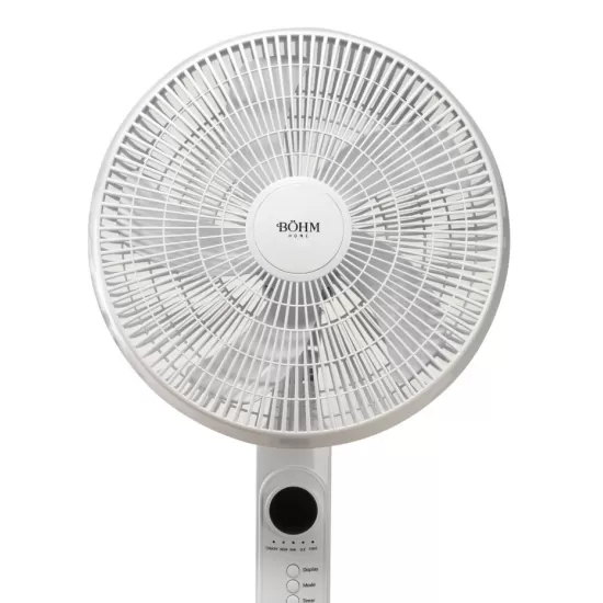 Ventilator de Podea 16" BÖHM BF403RC-5B Număr viteze 3, 45W, Reglaj pe inaltime pana la 125 cm, Functie de oscilatie 75° Ventilator de Podea 16" BÖHM BF403RC-5B Număr viteze 3, 45W, Reglaj pe inaltime pana la 125 cm, Functie de oscilatie 75°